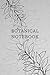 BOTANICAL NOTEBOOK: Draft i...