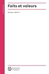 Faits et valeurs