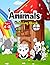 Animals Coloring Book: Cute Animals Coloring Book for Kids Ages 4-8