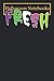 Halloween Notebook: Drippin Fresh made to match Jordan 5 Bel Air Retro Notebook, Diary, Composition Book for Creepy and Scary Halloween Lovers