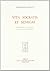 VITA SOCRATIS ET SENECAE