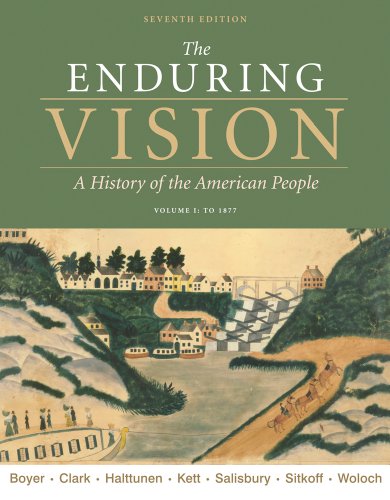 Bundle: The Enduring Vision, Volume I: To 1877, 7th + U.S. History Resource Center, InfoTrac Printed Access Card (Paperback)
