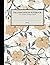 Decomposition Notebook: Vintage Jasmine Flower Patterned Notebook | 8.5 x 11 Inch 120 Pages | College Ruled Journal for Students, Teachers, Women, University Senior