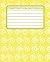 Composition Notebook: Yellow Bicycle, 120 lined pages