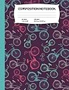 Composition Notebook: Blue and Purple vintage bicycle Pattern Wide Ruled Composition Book Composition Notebook: Blue and Purple vintage bicycle Pattern Wide Ruled Composition Book