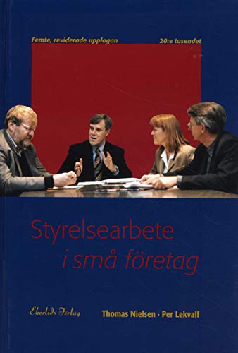 Styrelsearbete i små företag (Hardcover)
