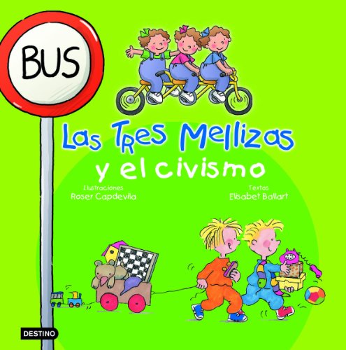 Las Tres Mellizas y el civismo: Álbum ilustrado (Spanish Edition)