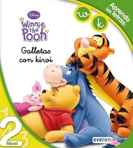 Winnie the Pooh. Galletas con kiwi. Lectura Nivel 2: Aprendo las letras: w, k. (Paperback)