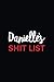 Danielle's Shit List: Perso...
