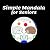 Simple Mandala for Seniors:...