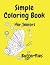 Simple Coloring Book for Se...