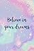 believe in yourself: It mea...