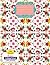 floral notebook, composition notebook: 4 subject college ruled notebook 8.5 X 11 in" with divider Sheets; 480 pages | 4 Subject, College Ruled Paper, ... for girls and women, Birthday gifts ideas.
