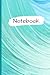 Notebook: Artistic, Blue-Gr...