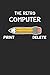 Retro Computer Print Delete...