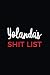Yolanda's Shit List: Person...