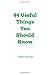 44 Useful Things You Should...