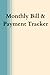 Monthly Bill & Payment Trac...