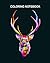 Coloring Book: deer animal ...