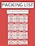 Packing List: Travel pad pa...