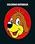 Coloring Book: funny dog an...