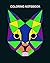 Coloring Book: geometric co...