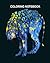 Coloring Book: wolf colorfu...