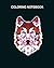 Coloring Book: wolf geometr...