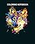 Coloring Book: wolf neon br...