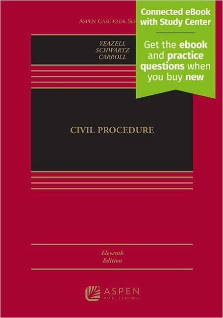 Civil Procedure, Eleventh Edition with PracticePerfect Civil Procedure (Hardcover)