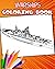 Warships coloring book: Mil...