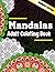 Mandala Adult Coloring Book...