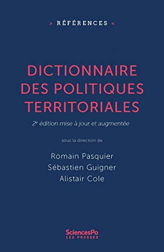 Dictionnaire des politiques territoriales (Paperback)