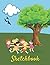 Sketchbook: Happy Children Sketchbook For Kids, Suitable For Drawing And Sketching With Large Size 8.5x11