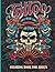 Tattoo Coloring Book For Ad...