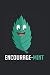 Encourage-Mint Notebook by Lucy French
