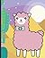 Llama Sketchbook: Llama wit...