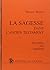 La sagesse dans l'Ancien Testament by Roemer