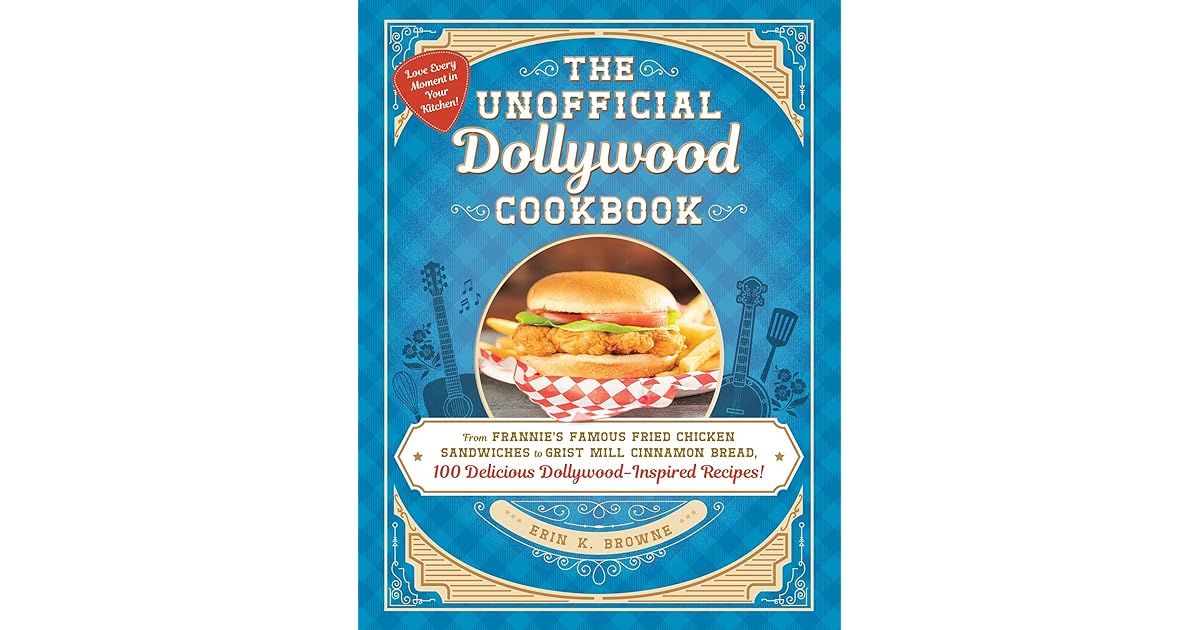 Book giveaway for The Unofficial Dollywood Cookbook From Frannie's