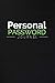 Personal Password Journal -...