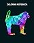 Coloring Book: baboon color...