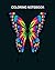Coloring Book: butterfly co...