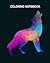Coloring Book: colorful wol...
