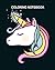 Coloring Book: cute unicorn...