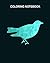 Coloring Book: origami bird...