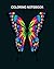 Coloring Book: butterfly co...
