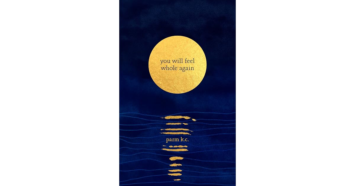 Book giveaway for You Will Feel Whole Again by Parm