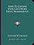 How To Choose Your Life's Work Using Numerology by Clifford W. Cheasley