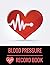 Blood Pressure Record Book by Jay Stratton