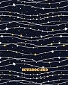 Notebook Lined: Blue star pattern: Notebook Journal Diary, 120 pages, 8” x 10” Notebook Lined: Blue star pattern: Notebook Journal Diary, 120 pages, 8” x 10”